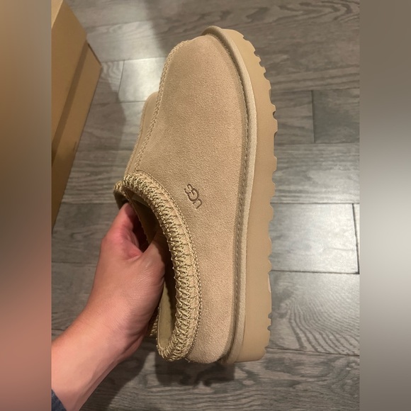 UGG slipper 5955 Tasman 5955- sand tnl womens wool （Ships out in one day） - Picture 9 of 11